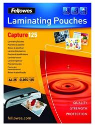 Fellowes Lamináló fólia, A4, 125 mikron, fényes, 25 db/doboz, Fellowes® (5396301) - tonerpiac