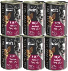 Super Benek Super Beno PIES gabonamentes falatkák marha- és vadhússal, szószban 6x415g