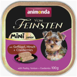 Animonda ANIMONDA Vom Feinsten mini junior baromfi/szarvas 100 g