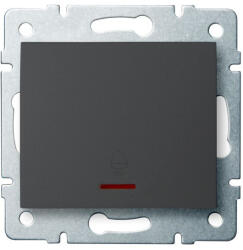 Kanlux LOGI 02-1030-141 gr Csengő nyomókapcsoló 25249