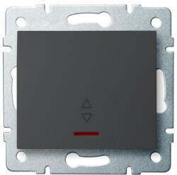 Kanlux LOGI 02-1140-141 gr Jelzőf. alternatív kapcsoló 25259