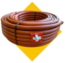 Symalen 32/25 mm védőcső EREDETI SVÁJCI földbe és betonba ELS M32 cső 50m/tekercs