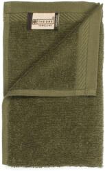 The One Towelling 1081 / Biopamut vendégtörölköző - olívazöld 30x50cm (481081e1499)