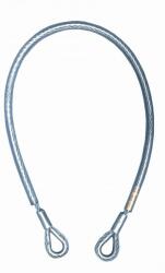 ČERVA EXPORT IMPORT a. s LANEX / Acélkábel fülekkel PCLAZ AZ01 100 cm (0810000199999)