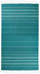 The One Towelling 1019 SULTAN / Haman törölköző - petróleum/fehér 100x180cm (481019ai599)