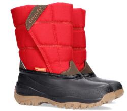 Demar COMFY 1356C / Gyerek hótaposó birkagyapjúból - piros 25-26 (1356C/25-26)