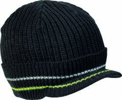 ČERVA EXPORT IMPORT a. s CERVA KNOXFIELD / Kötött téli sapka csúcsos szegéllyel - fekete/sárga M/L (0314011064012)