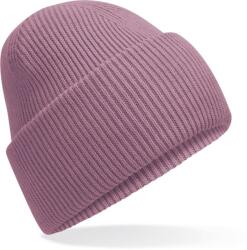 Beechfield B 385R RECYCLED / Kötött sapka mandzsettával - poros lila Universal (53385Rz9199)