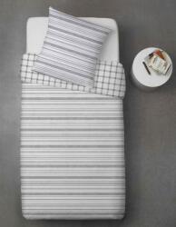 Profod RENFORCE / Hosszabbított ágyneműhuzat csíkokkal, szállodai záródás - szürke 140x220 cm (prof_2573)
