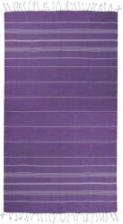 The One Towelling 1019 SULTAN / Hámán törölköző - lila/fehér 100x180cm (48101987499)