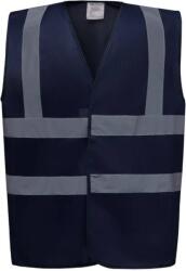 Yoko HI-VIS HVW100 / Biztonsági mellény - sötétkék L (79W10000303)