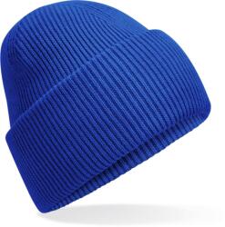 Beechfield B 385R RECYCLED / Kötött sapka mandzsettával - élénk királykék Univerzális (53385R05799)