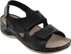 Santé SANTÉ D/433 / Női szandál - fekete 38 (D/433/BK/38)