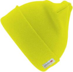 RESULT RC 033X THINSULATE / Kötött sapka béléssel - neon sárga Universal (28033X04599)