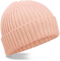 Beechfield B 341B / Gyerek kötött sapka biopamutból - barackszínű Universal (53341B40599)