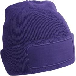 Beechfield B 445 PATCH / Sapka - lila Univerzális (53044535099)