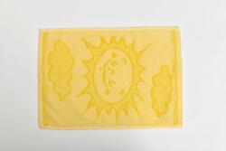 PROFOD MOTIV / Gyerek törölköző motívummal - sárga nap 30x50 cm (prof_2339)