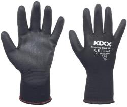 CERVA KIXX BOUNCING BLACK / Mártott nejlonkesztyűk 8 (0108011060080)