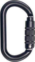 Delta Plus DELTA AM023 / Karabiner háromfokozatú nyitással és automatikus biztonsági zárral - fekete, univerzális (AM023)