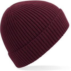 Beechfield B 380 / Kötött sapka - bordó Universal (53038037099)