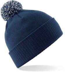 Beechfield B 450 SNOWSTAR / Sapka - francia sötétkék/világosszürke Univerzális (530450t7499)