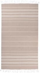 The One Towelling 1019 SULTAN / Hámán törölköző - bézs/fehér 100x180cm (481019e5899)