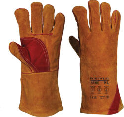 Portwest A530 / Megerősített hegesztőkesztyűk - barna XXXL (A530BRRXXXL)