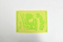 PROFOD MOTIV / Gyerek törölköző motívummal - zöld gép 30x50 cm (prof_2345)