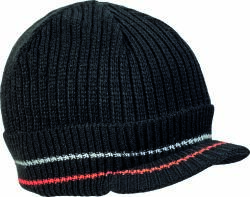 ČERVA EXPORT IMPORT a. s CERVA KNOXFIELD / Kötött téli sapka csúcsos szegéllyel - fekete/narancssárga M/L (03140110C1012)