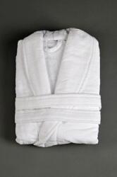 Profod HOTEL 2S VELOUR / Velúr fürdőköpeny, 100% pamut - fehér XXL (prof_2074)