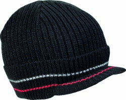 ČERVA EXPORT IMPORT a. s CERVA KNOXFIELD / Kötött téli sapka csúcsos szegéllyel - fekete/piros XL/XXL (0314011065014)