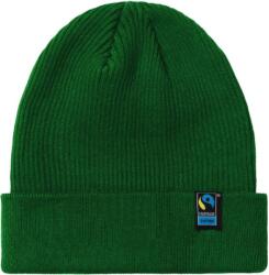Neutral O 93056 FAIRTRADE / Kötött biopamut sapka - üvegzöld Universal (77935654099)