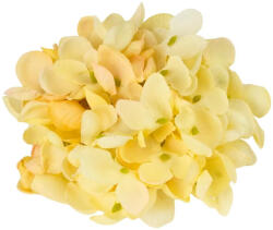 Papelito Hortenzia virágfej 10cm krém - virágdekorációhoz és koszorúhoz