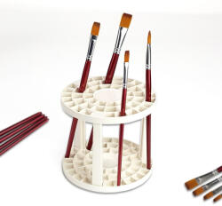  Ecsettartó, műanyag - 50 lyukkal 2552