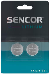 Sencor SBA CR2032 2BP lithium gombelem (2db) (35056557)