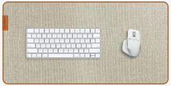 Artimo Desk Mat - Loom Series - S (60x30 cm) - Bézs - Prémium szövetegérpad