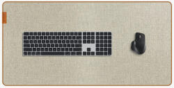 Artimo Desk Mat - Loom Series - M (80x40 cm) - Bézs - Prémium szövetegérpad