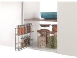 Metaltex MX364650 kihúzható konyhai fűszer tároló