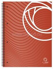 BLUERING Spirálfüzet A4, 80lap, perforált lyukasztott BlueringR kockás (BLUERING_BR897725) (BLUERING_BR897725)