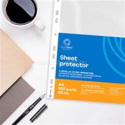 BLUERING Genotherm lefűzhető, A4, 40 micron narancsos BlueringR 100 db/csomag (BLUERING_GENA440BLUER) (BLUERING_GENA440BLUER)