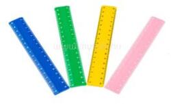 Nebulo Vonalzó 16cm, -es, vegyes színek Nebulo (NEBULO_V116) (NEBULO_V116)