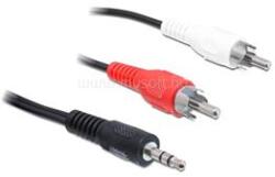 Delock Hangkábel 3, 5 mm 2 x RCA 3 m (DL84942) (DL84942)