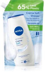 Nivea Creme Soft krémes tusoló gél utántöltő 500 ml