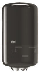 Tork Kéztörlő adagoló, belsőmag-adagolás, M1 rendszer, Elevation, 'Mini', fekete (KHH612) (KHH612)