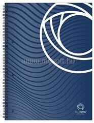 BLUERING Spirálfüzet A4, 80lap, perforált lyukasztott BlueringR vonalas (BLUERING_BR897732) (BLUERING_BR897732)