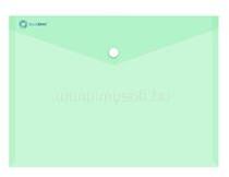 BLUERING Irattartó tasak A5, PP patentos BlueringR transzparens zöld (BLUERING_5999093852618) (BLUERING_5999093852618)