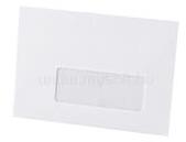 BLUERING Boríték LC/6 szilikonos bélésnyomott jobb ablakos 35x90mm 114x162mm J28A20 BlueringR fehér (BLUERING_BORLC6JA35X90SZ) (BLUERING_BORLC6JA35X90SZ)