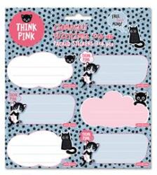 Ars Una Füzetcímke (3*6 db) Ars Una THINK-PINK (5285) 23 (ARS_UNA_55472) (ARS_UNA_55472)