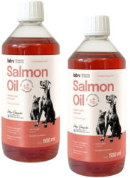 Lab-v LAB V Ulei de somon pentru câini și pisici 2x500ml