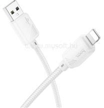 hoco. X113 adatkábel (USB - lightning, 2.4A, gyorstöltő, 100cm) FEHÉR (HOCO_X113_WHITE) (HOCO_X113_WHITE)